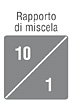 rapporto miscela 10 1