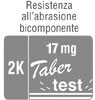 resistenza abrasione 2K 17 mg